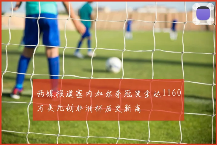 西媒报道塞内加尔夺冠奖金达1160万美元创非洲杯历史新高