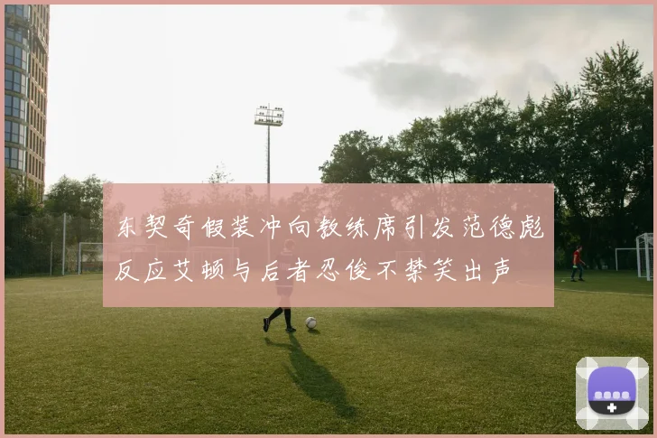 东契奇假装冲向教练席引发范德彪反应艾顿与后者忍俊不禁笑出声